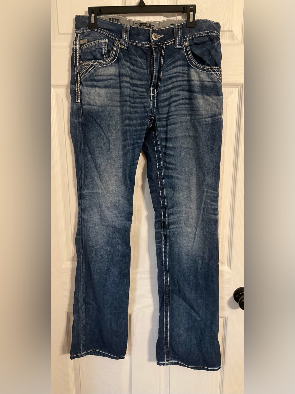 Buckle Black Jeans Men’s Size 32x34 Style 9 Fit